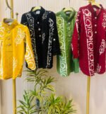 Batik Kurta Set