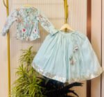 Flamingo Bird Jacket and Lehenga - Image 17