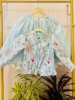 Flamingo Bird Jacket and Lehenga - Image 16