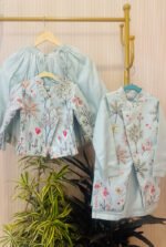 Flamingo Bird Jacket and Lehenga - Image 14