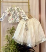 Flamingo Bird Jacket and Lehenga - Image 13