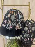 Flamingo Bird Jacket and Lehenga - Image 9