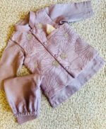 Floral Resham Moti Nehru Jacket Set - Image 7
