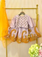 Contrast Paijali Patch Lehenga