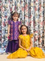 Patola Pannelled Kurta Sharara Sets - Image 11
