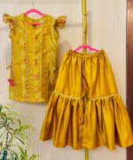 Patola Pannelled Kurta Sharara Sets - Image 3