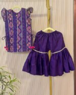 Patola Pannelled Kurta Sharara Sets - Image 2