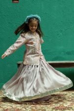 Flamingo Bird Jacket and Lehenga - Image 6