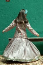 Flamingo Bird Jacket and Lehenga - Image 7
