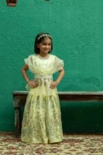 Flamingo Floral Embroidered Lehenga - Image 8