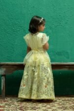 Flamingo Floral Embroidered Lehenga - Image 12
