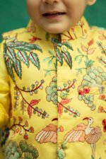 Nature Vibes Nehru Jacket Set - Image 2