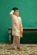 Royal Gotta Lace Sherwani Set - Image 6