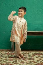 Royal Gotta Lace Sherwani Set - Image 5
