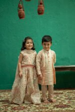 Royal Gotta Lace Sherwani Set