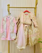 Geometric Gotta Lace Lehenga Set - Image 22