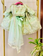 Geometric Gotta Lace Lehenga Set - Image 20