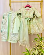 Geometric Gotta Lace Lehenga Set - Image 18