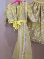 Geometric Gotta Lace Lehenga Set - Image 15