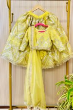 Geometric Gotta Lace Lehenga Set - Image 13
