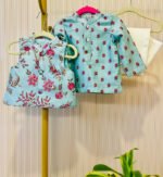 Floral Printed Nehru Jacket Set - Image 2