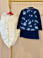 Pichwai Dhoti Kurta Jacket - Image 5