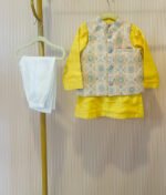 Placement Print Embroidered Jacket Set - Image 4