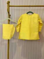 Bold Bloom Asymmetric Jacket Kurta Set - Image 13