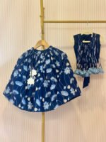 Blue Lotus Tassel Lehenga