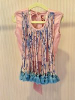 Blue Lotus Tassel Lehenga - Image 9