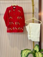 Lovebird Embroidered Kurta Pyjama Set