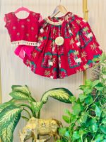 Pichwai Printed Lehenga Ghagra Set - Image 2