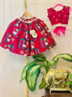 Pichwai Printed Lehenga Ghagra Set - Image 11