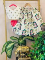 Pichwai Printed Lehenga Ghagra Set - Image 7