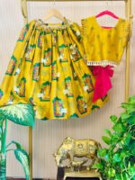 Pichwai Printed Lehenga Ghagra Set - Image 4