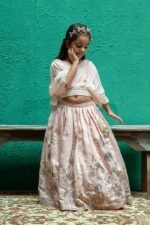 Flamingo And Floral Lehenga - Image 5