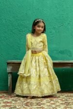 Geometric Gotta Lace Lehenga Set - Image 6