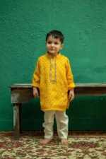 Mirror Work Kurta Pyjama Set - Image 8