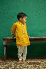 Mirror Work Kurta Pyjama Set - Image 7