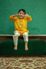 Mirror Work Kurta Pyjama Set - Image 6