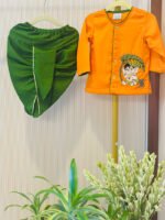 Little Ganesha Dhoti Kurta Set