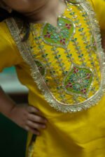 Gotta Embroidery On Printed Sharara Set - Image 14