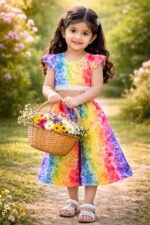 Spring Crop Top With Cullottes