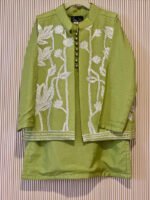 Gottalace Embroidered Jacket Kurta Set - Image 7