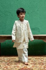 Gottalace Embroidered Jacket Kurta Set