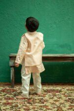 Gottalace Embroidered Jacket Kurta Set - Image 4