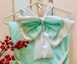 Mint Pearl Luxe Wrapper Swaddle - Image 3