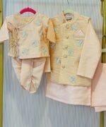 Peach Pearl Airplane Jamna Set - Image 2