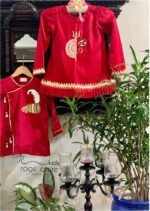 Durga Shakti Kurta Dhoti Set For girls - Image 5