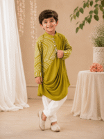 Aarav Draped Kurta Set
